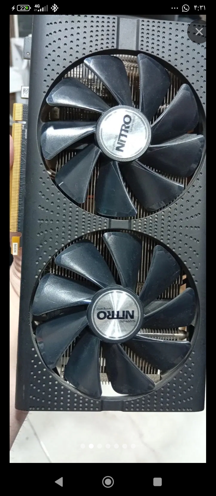 کارت گرافیک Rx 470 4g